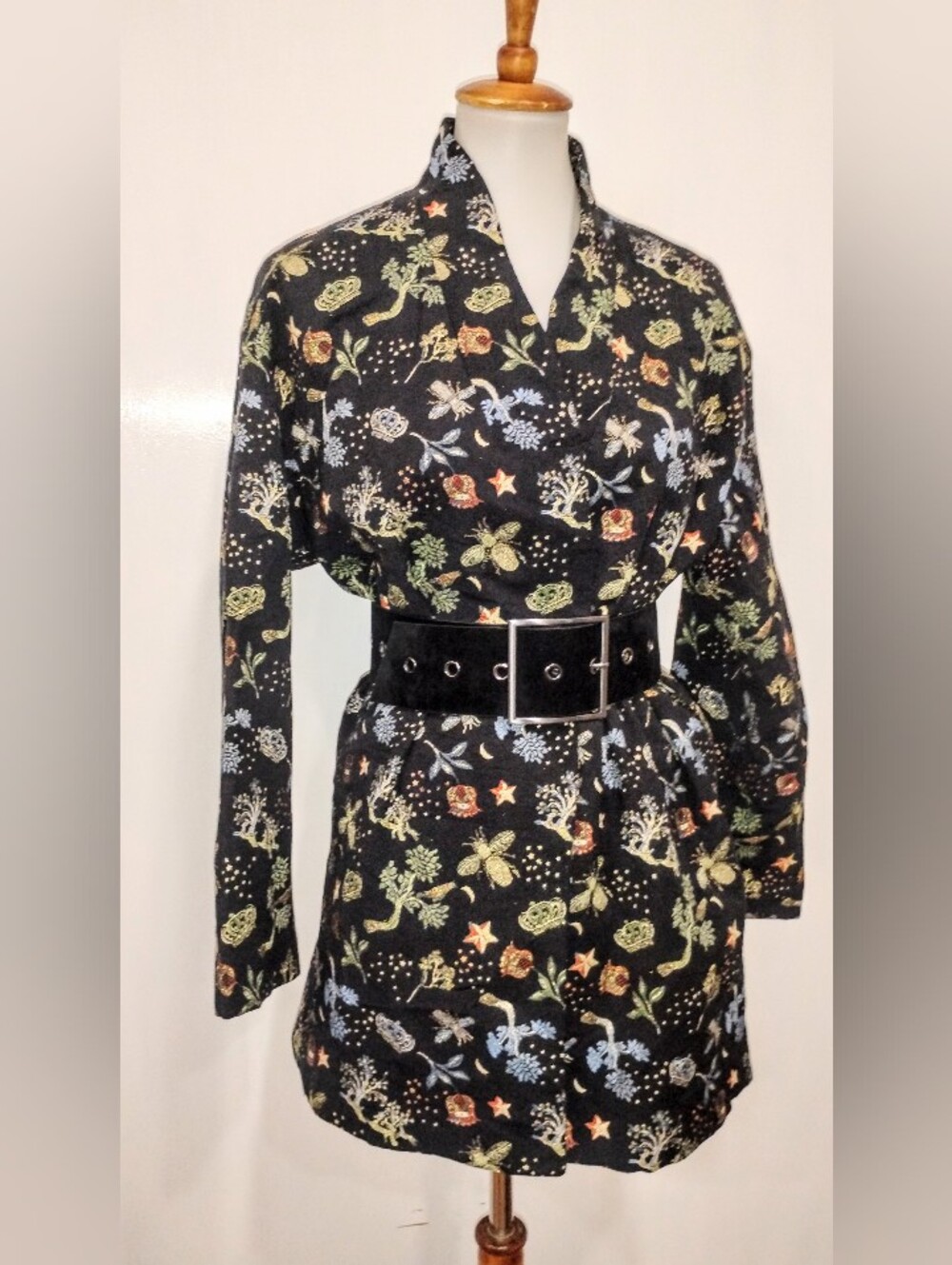 METALLIC BROCADE JACKET